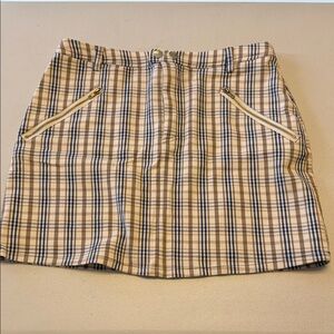 Forever 21 Plaid Mini Skirt